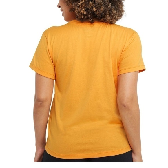 Champion Women's Classic Logo T-Shirt Orange Size large, Tee - Picture 5 of 11